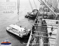 SRN6 being transported